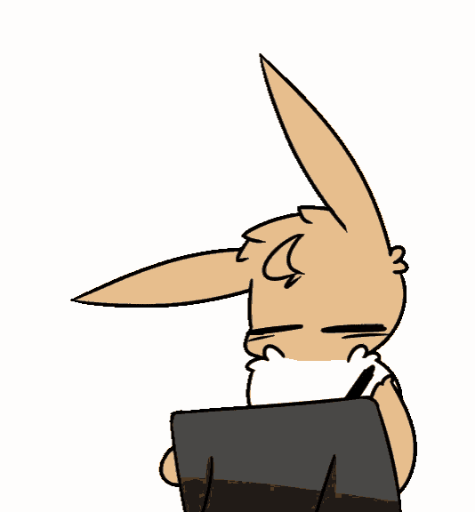 534x576 Drawing Eevee Gif