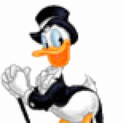 252x252 Donald Duck Gif Find, Make Share Gfycat Gifs