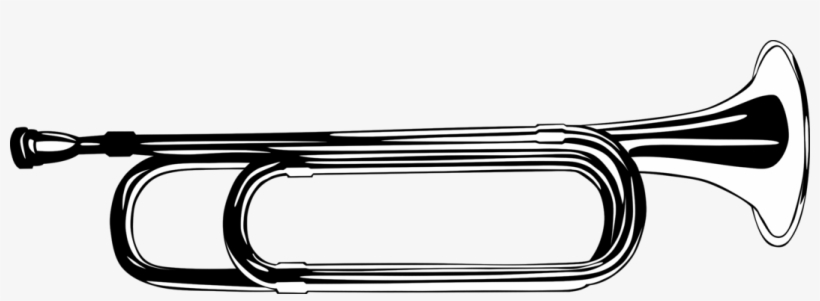 820x301 bugle drawing trumpet musical instruments cartoon