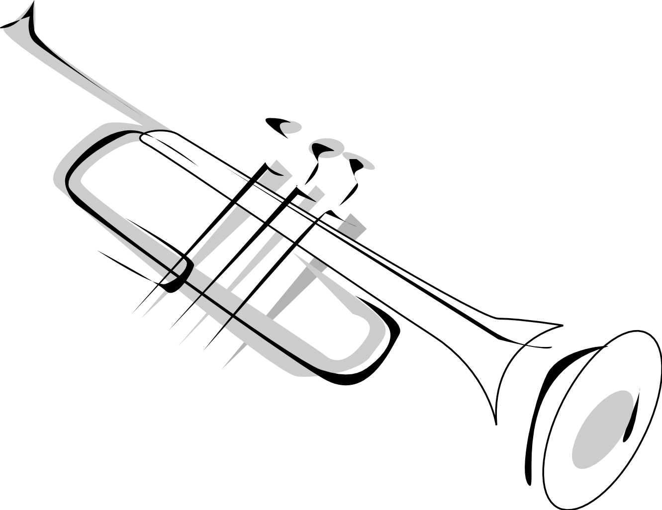 Trumpet Drawing
