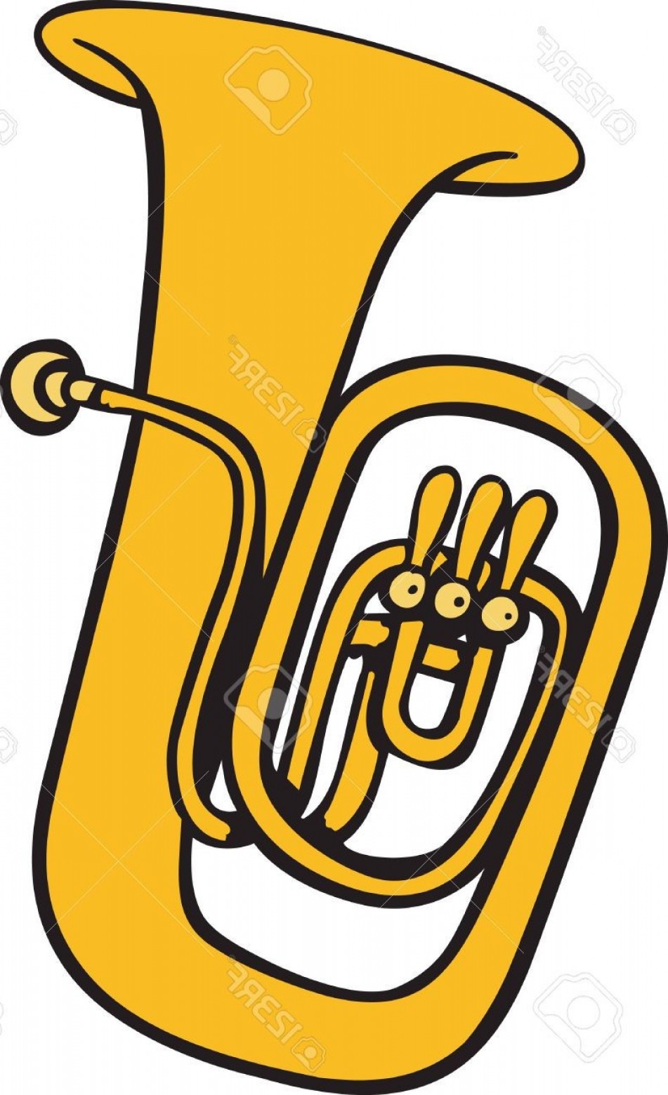 951x1560 Vector Tuba Susaphone Shopatcloth