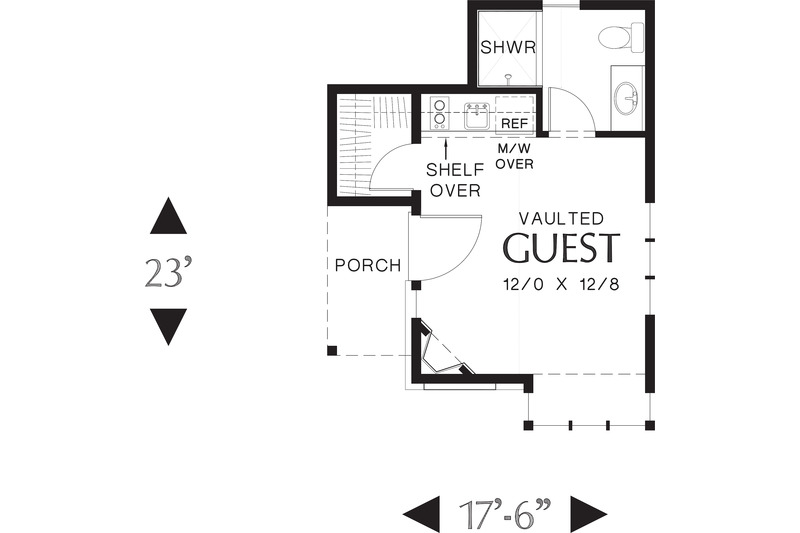 800x533 Tudor Style House Plan