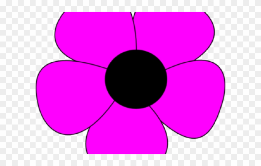 880x560 Purple Rose Clipart Simple