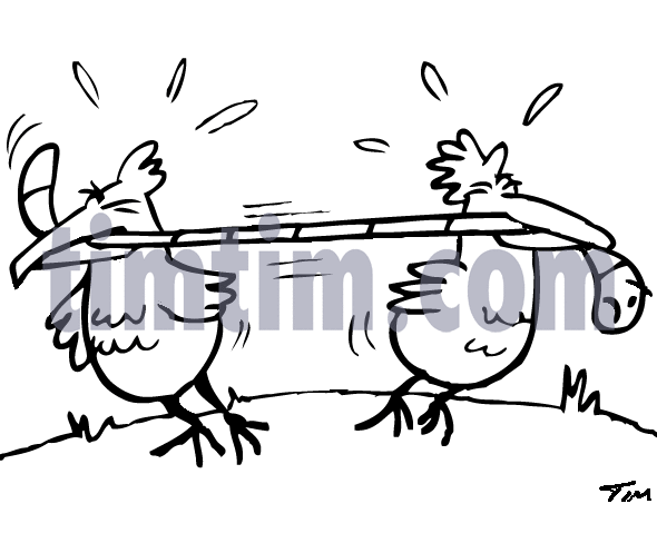 590x497 Free Drawing Of Bird Worm From The Category Birds Insects