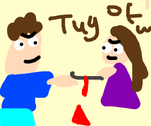 300x250 Tug A War Drawing