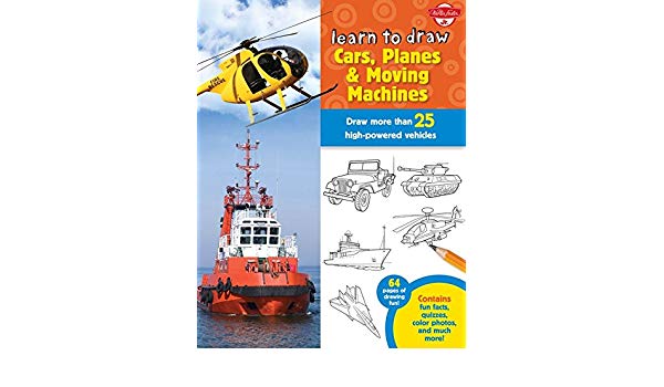 600x350 Learn To Draw Cars, Planes Moving Machines Step