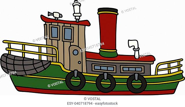 640x370 Steam Tug Towing Stock Photos And Images Age Fotostock