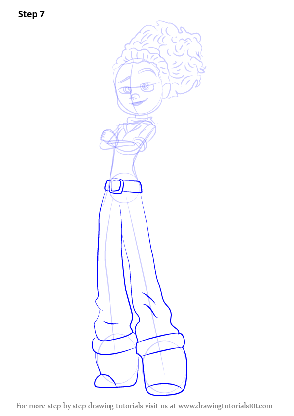 596x842 Learn How To Draw Tulip From Storks