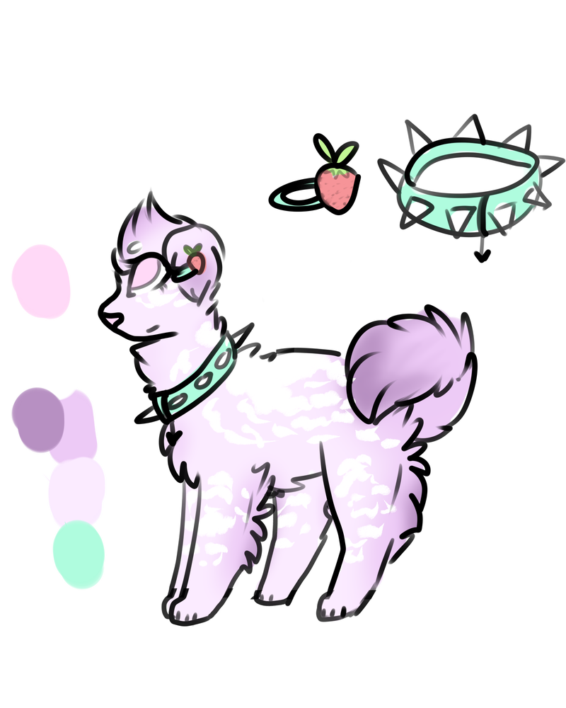 800x1000 Fluffy Tumblr Dog Auction Closed