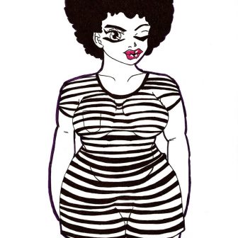 336x336 Girl Drawing Tumblr Chibi Tutorial Picture Step Chubby Outline