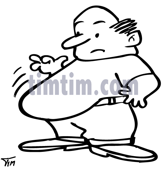 541x552 Free Drawing Of A Beer Belly From The Category Diet Health