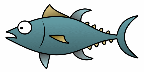 500x250 Drawing A Cartoon Tuna In How To Draw Animals Cartoon