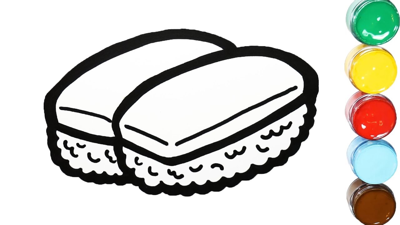 1280x720 Japanese Sushi Tuna