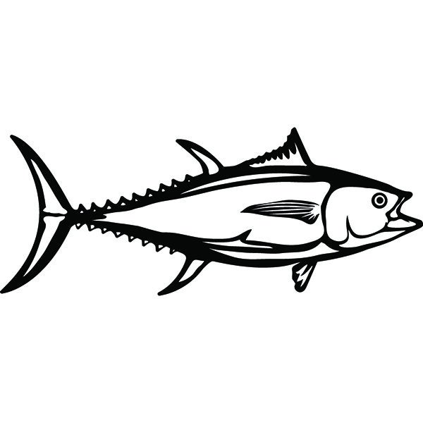 600x600 Tuna Fish Fishing Angling Salt Water Ocean Sea Yellowfin Etsy