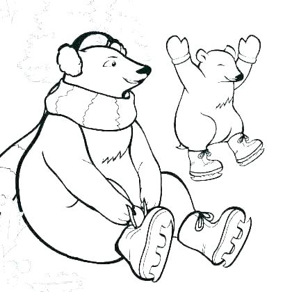 420x420 Images Of Free Arctic Animal Coloring Pages