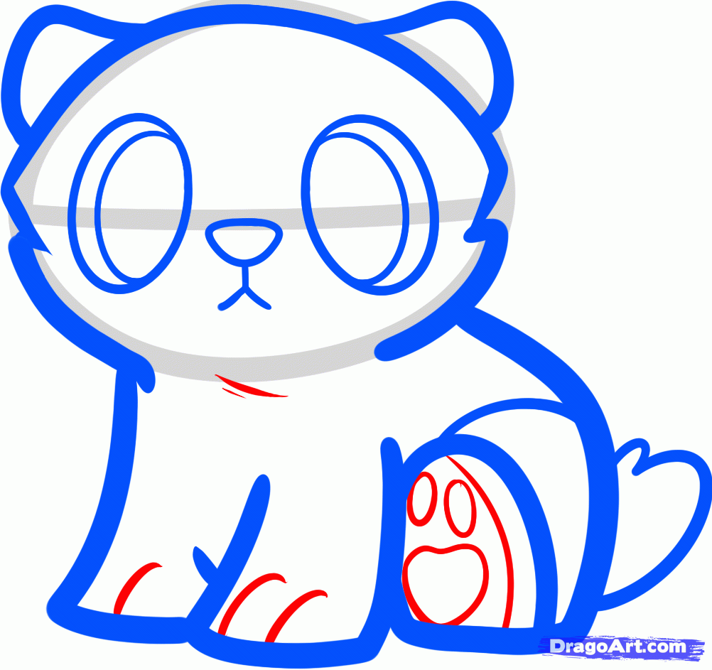 1002x943 Step How To Draw A Baby Polar Bear, Polar Bear Cub