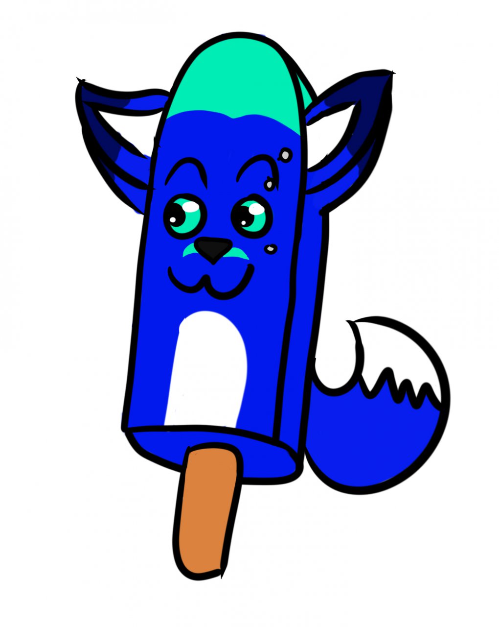1020x1280 Tundra The Popsicle Fox!