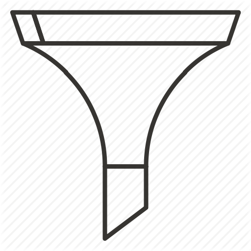512x512 Filter, Filters, Funnel, Sort, Tunnel Icon