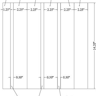 320x320 Line Drawing Of The Plenum Portion Of The Airwater Tunnel Shown