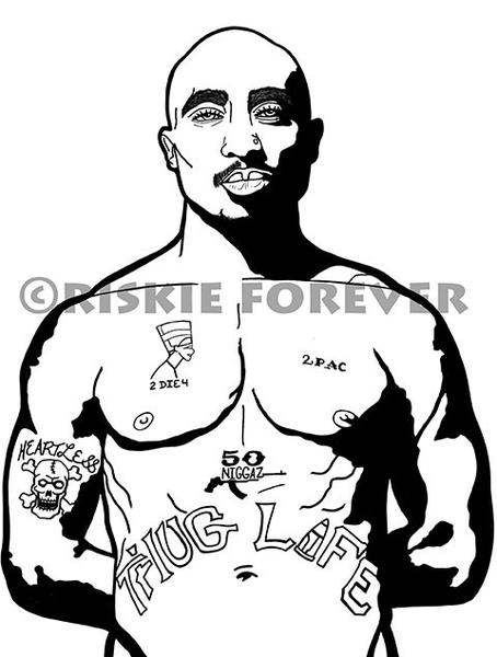 454x600 Unauthorized Death Row Records Coloring Book Riskie
