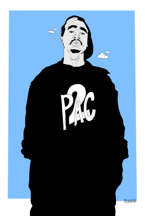 500x745 tupac drawings tumblr