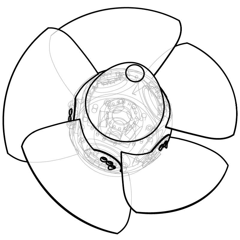 800x800 Kaplan Turbine