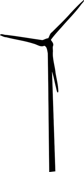 293x600 Wind Turbine Free Vector In Open Office Drawing