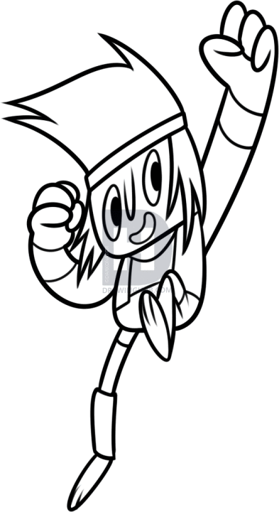 393x720 How To Draw Ko From Lakewood Plaza Turbo, Step