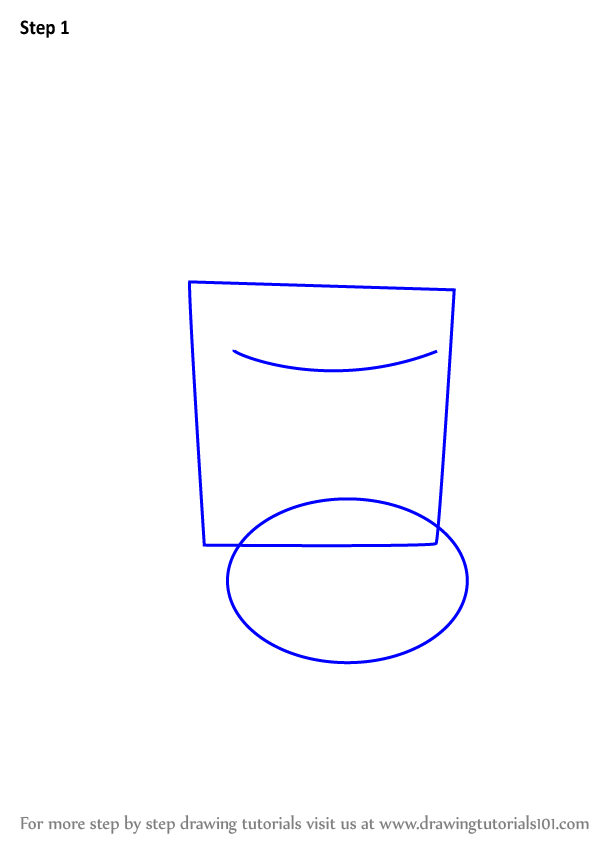 600x846 Learn How To Draw Turbo Toilet From Captain Underpants Movie