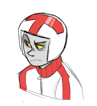 320x348 forgive me but i drew turbo from wreck it ralph omg i'm sorry