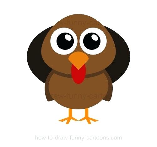 500x469 Drawing Of A Turkey Picture Of Grass Drawing Turkey Step Step