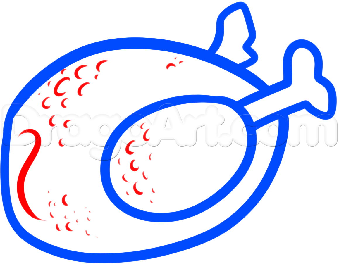 1159x903 Draw A Thanksgiving Turkey, Step