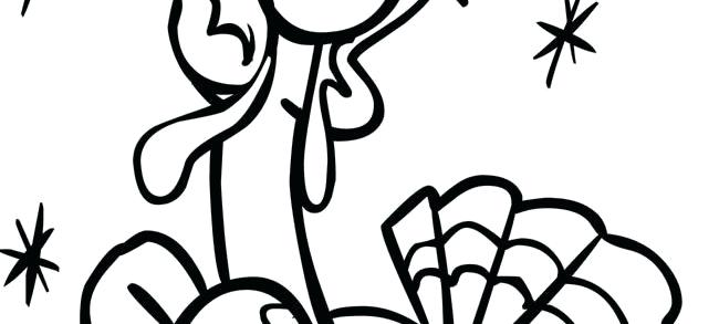 650x293 How To Draw A Cute Turkey How To Draw Cute Coloring Turkey