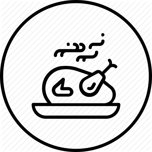 512x512 Chicken, Dinner, Food, Party, Roast, Tandoor, Turkey Icon