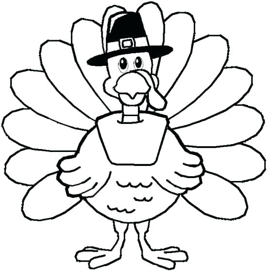 550x560 Directed Drawing Turkey For Free Download