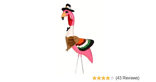 600x315 Pink Inc Turkeymingo Turkey Lawn Decorations
