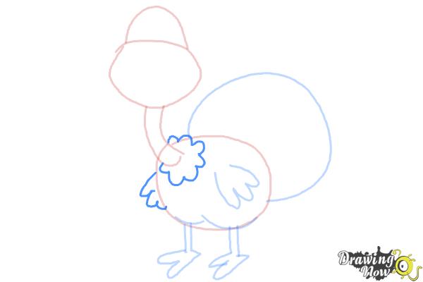 600x400 How To Draw A Turkey For Kids