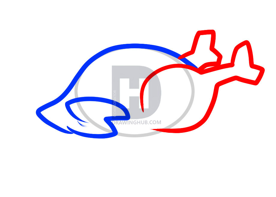 919x657 How To Draw A Thanksgiving Turkey, Cooked Turkey, Step