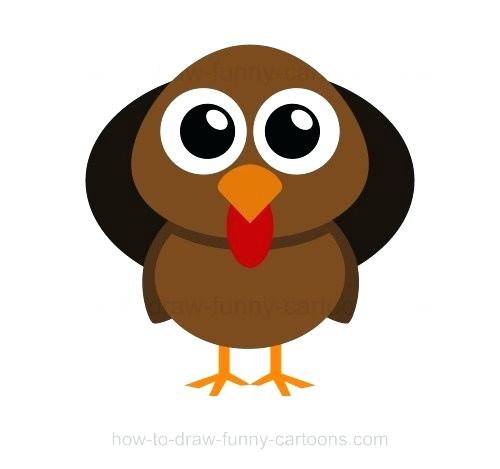 500x469 Simple Turkey Drawing X Simple Cooked Turkey Drawing Nip