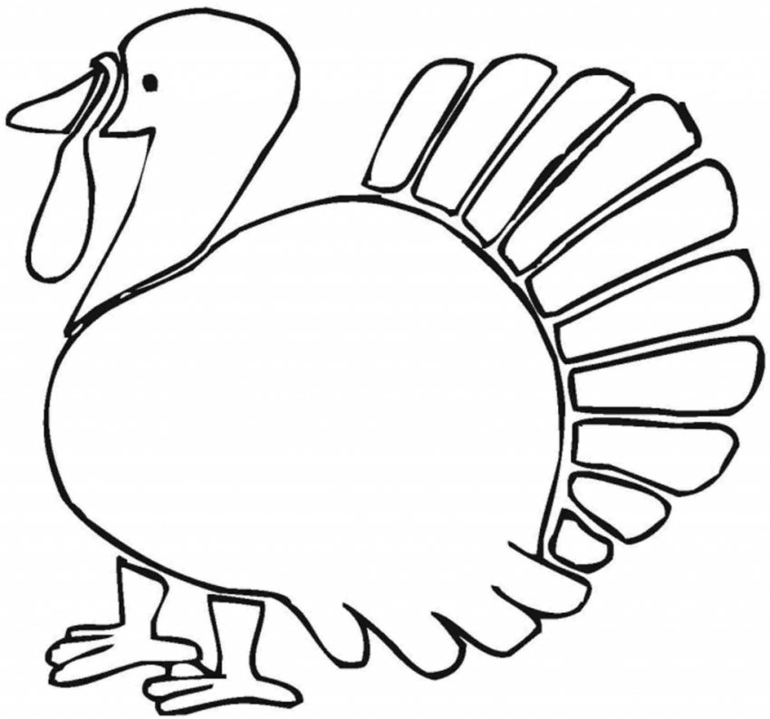 850x794 Thanksgiving Turkey Drawing At Getdrawingsm Free