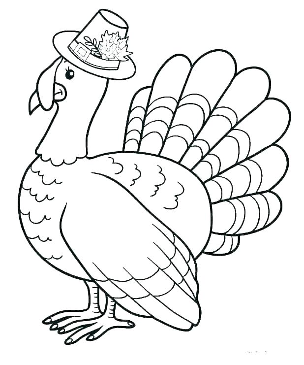 618x741 Turkey Outline Printable Thanksgiving Turk Template Best Photos