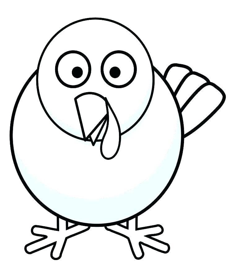 736x883 Turkey Color Pages Free Printable Coloring