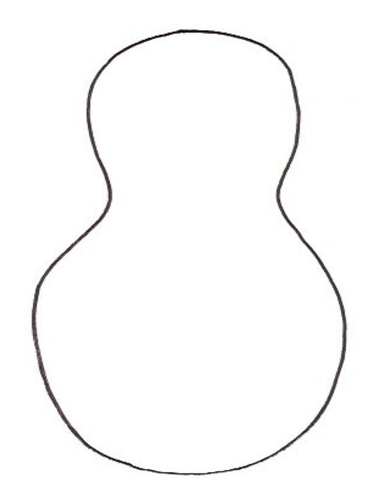 1275x1650 Turkey Body Templates