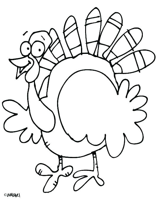 531x679 Turkey Template Printable Thanksgiving
