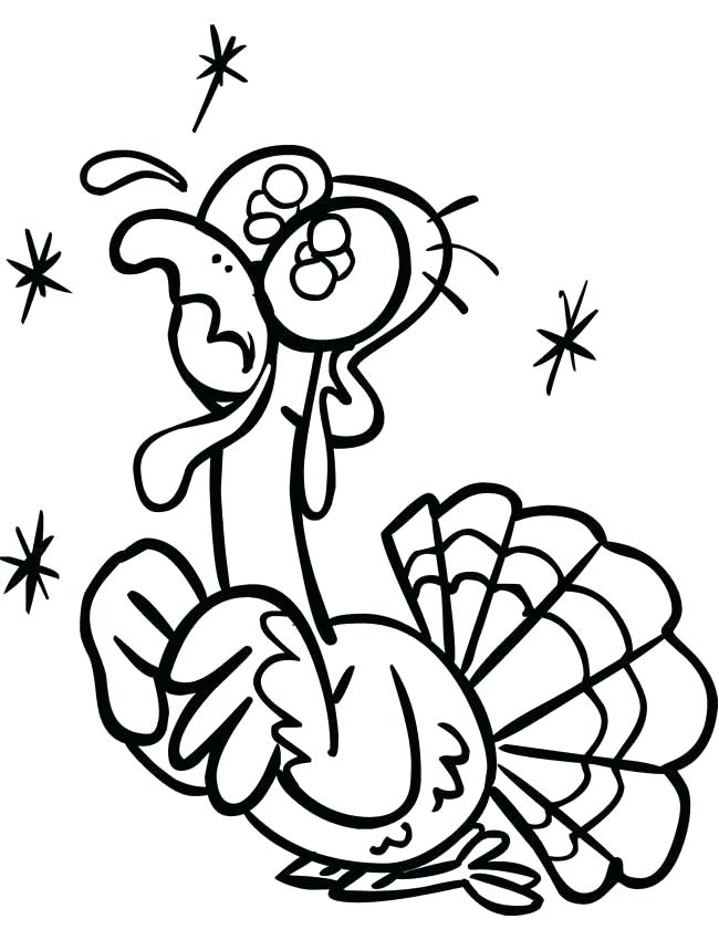 650x850 Easy Thanksgiving Drawings Group Clip Art To Color Cute Easy