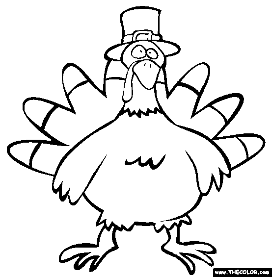 554x565 splendid thanksgiving turkey to color preschool to snazzy