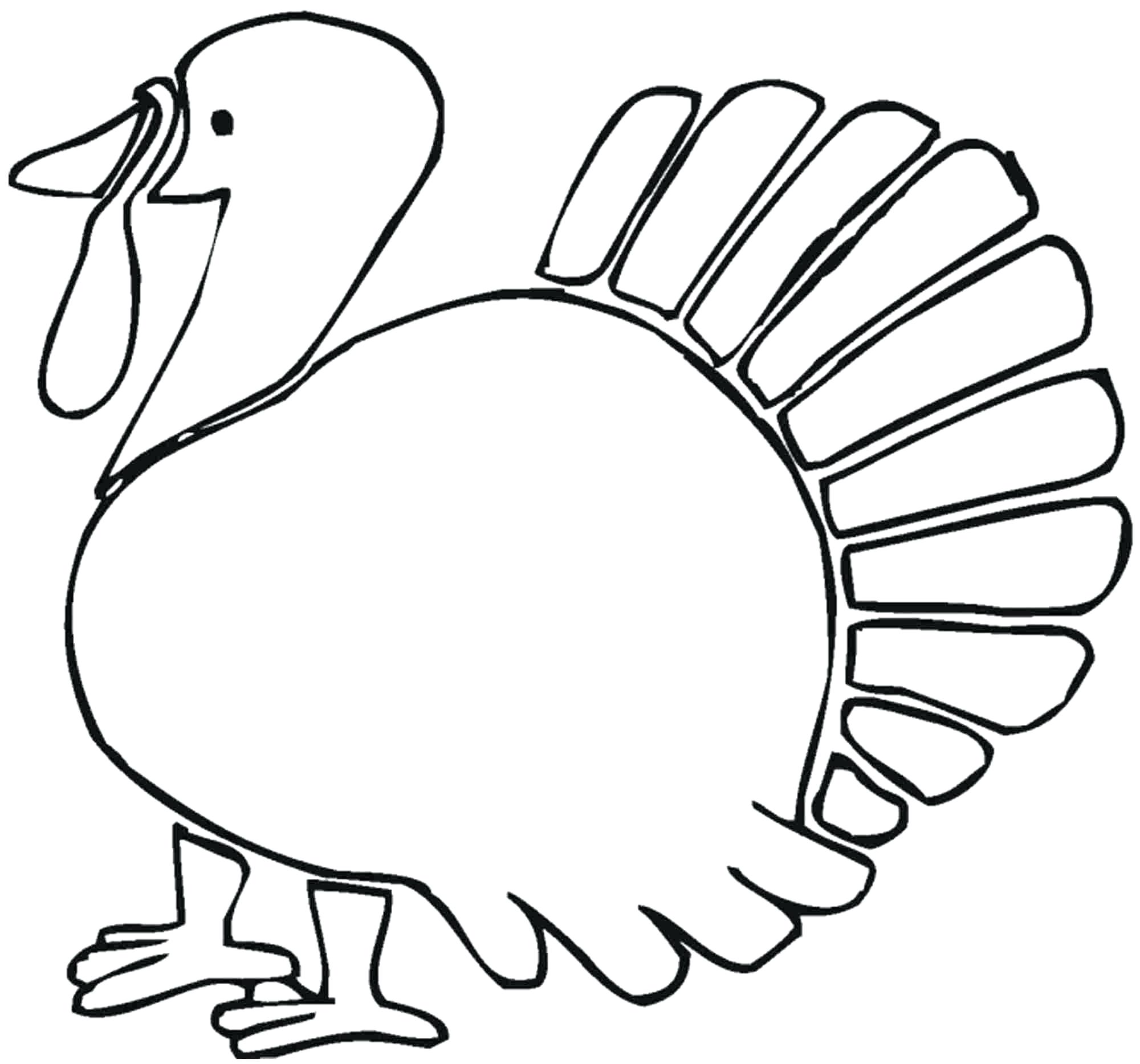 2000x1867 Pictures Of Turkeys To Color Roombb Club