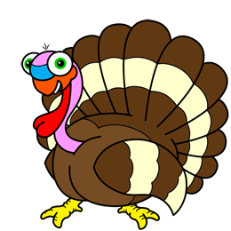 260x260 How To Draw A Turkey