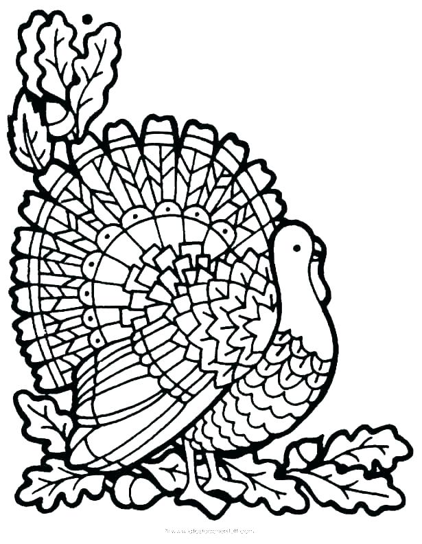 615x792 Turkey Head Coloring Coloring