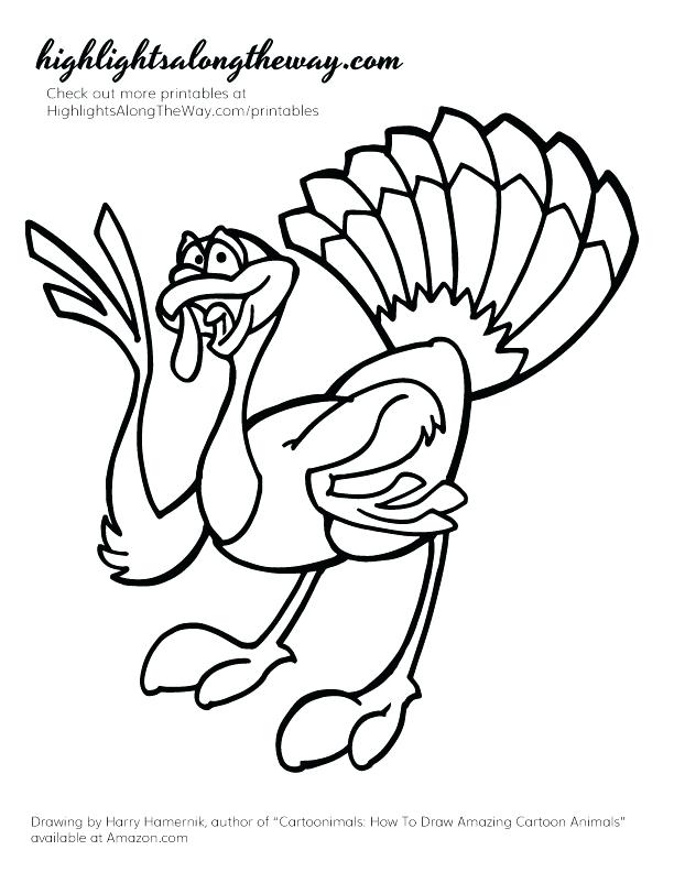 612x792 Cooked Turkey Drawing Free Download Best Cooked Turkey Drawing